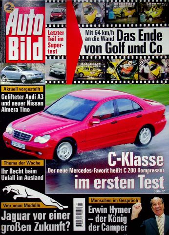Deckblatt Auto Bild (23/2000)